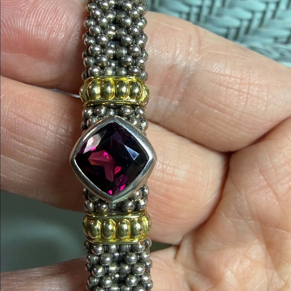 Lagos bracelet with gold accents - Picture 3 of 3